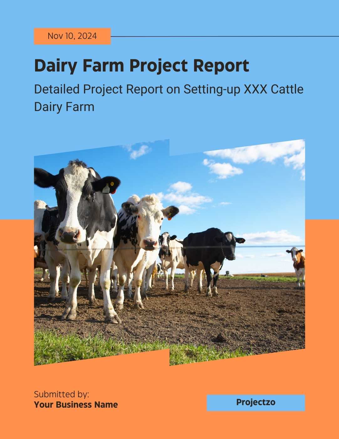 dairy farm project report